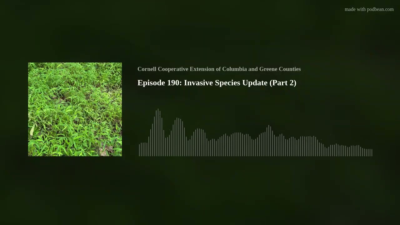 Episode 190: Invasive Species Update (Part 2)