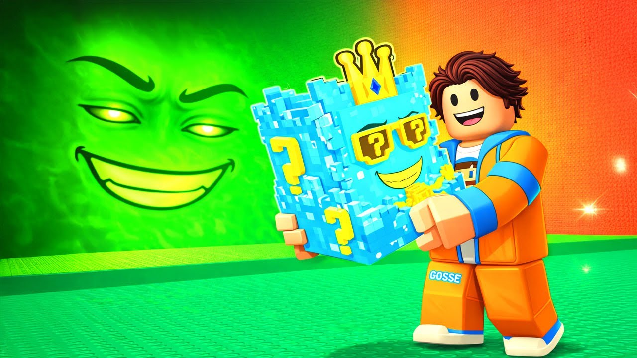Mitt Första Lucky Block Och Radioactive Event i Roblox Tsunami For Brainrots