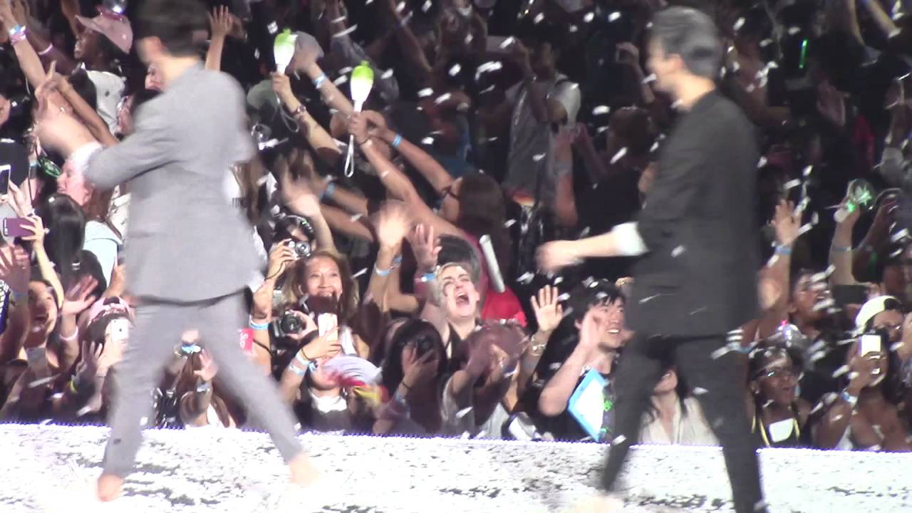 160625 KCON NY ALL ARTISTS (BTS, MAMAMOO, DAY6, ERIC NAM, AILEE) ENDING STAGE