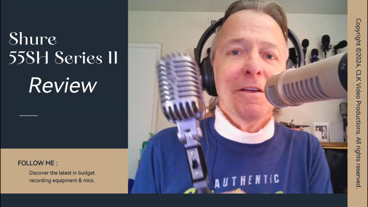 Shure 55SH Series II Microphone Review (the Elvis mic)