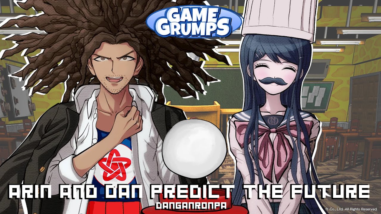 Arin & Dan Predict The Future in Danganronpa - Game Grumps Compilation