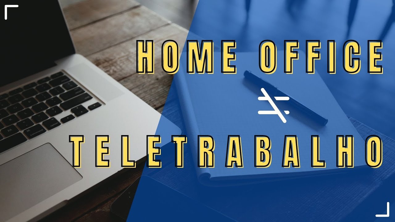 Diferen&ccedil;a entre HOME OFFICE x TELETRABALHO