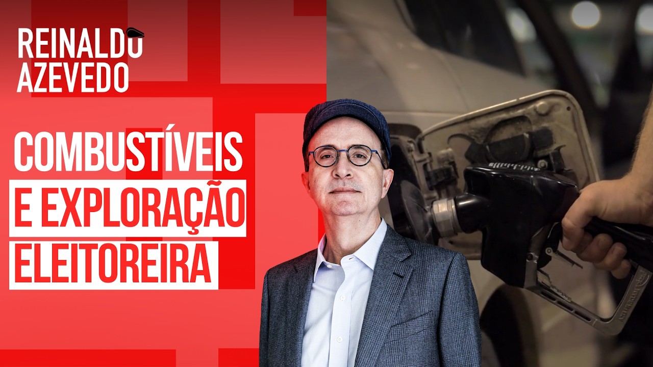 Reinaldo: Especulação com combustíveis; bolsonarismo usa a questão para exploração eleitoreira