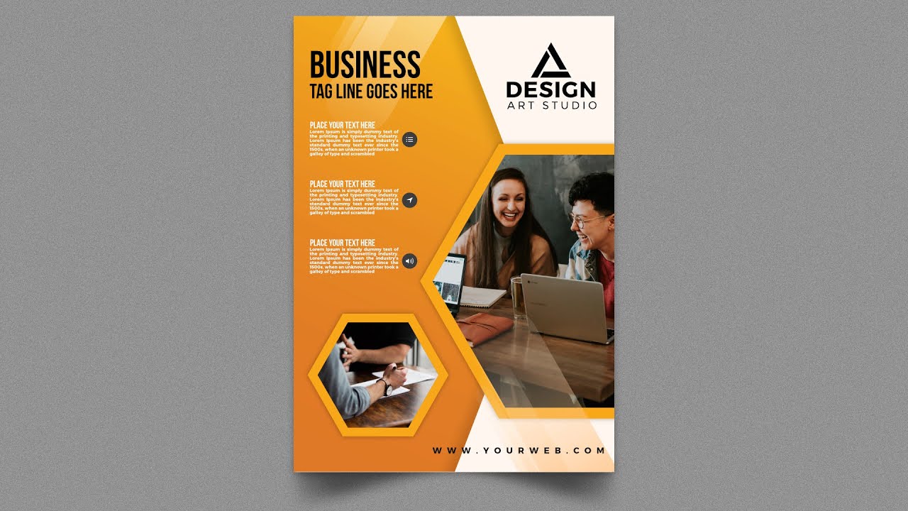 Business Flyer Design Affinity Publisher Tutorial