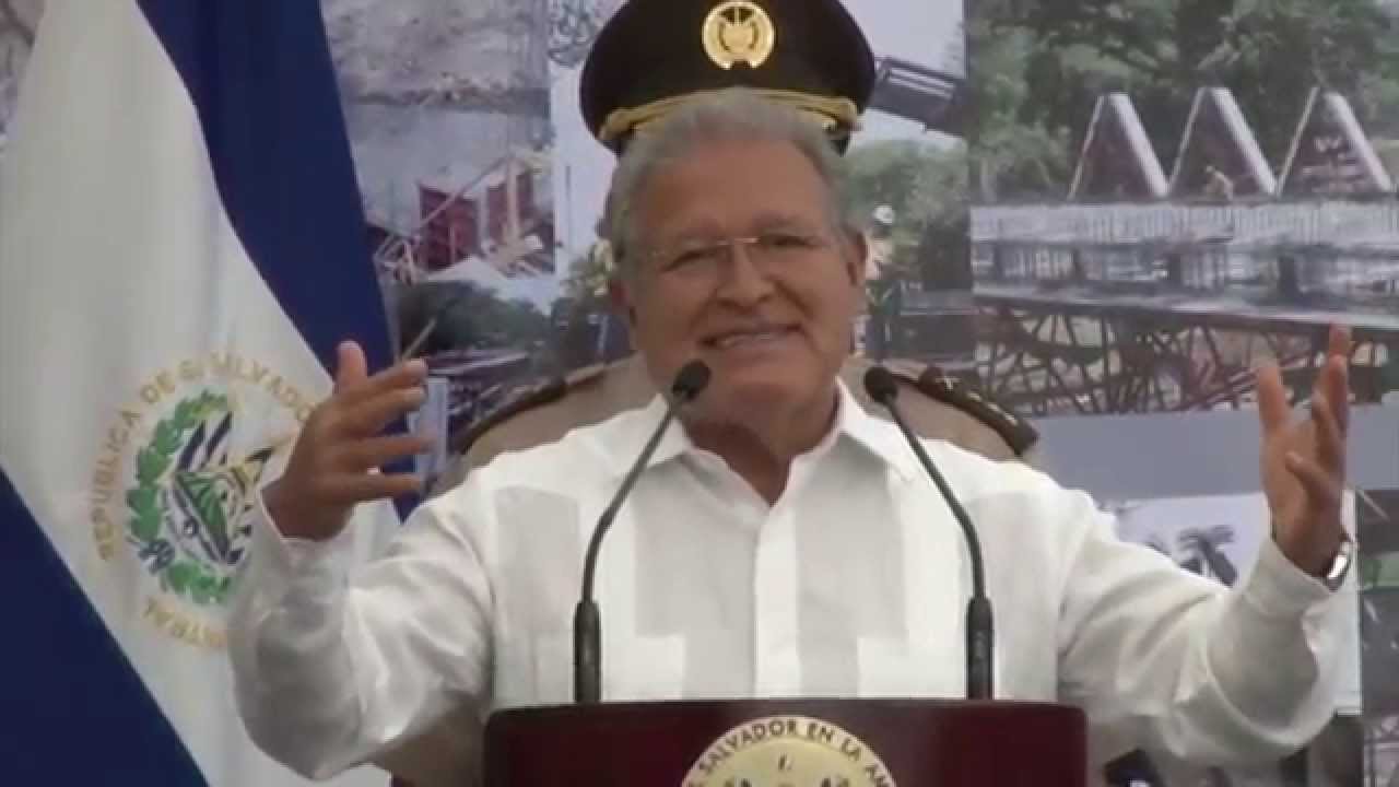 Inauguración puente San Antonio en carretera del Litoral, La Libertad