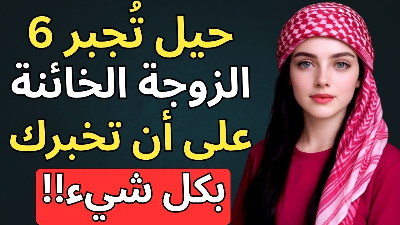 6 حيل نفسية تجبر الزوجة الخائنة على أن تخبرك بكل شيء!