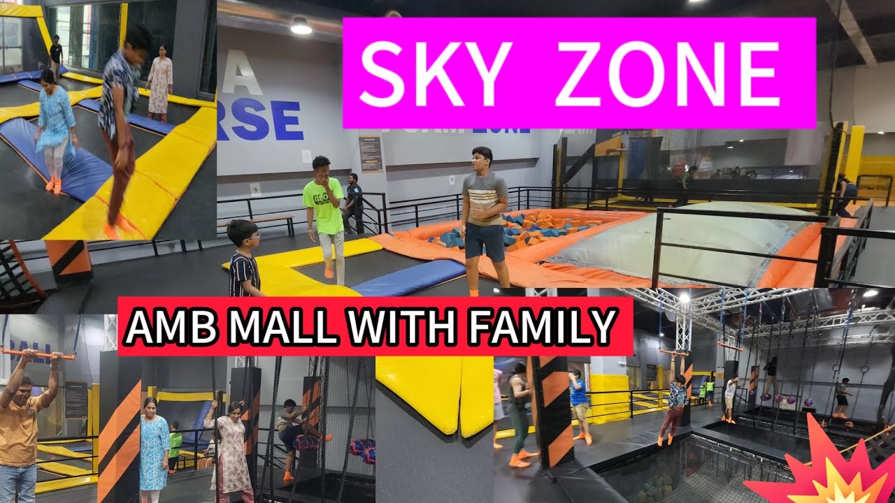 AMB. MALL. SKY ZONE 😊Telangana #Shravan Vlogs.