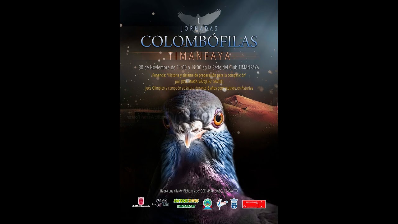 1 Jornadas  colombófilas Timanfaya -José Maria Vazquez Gavito-