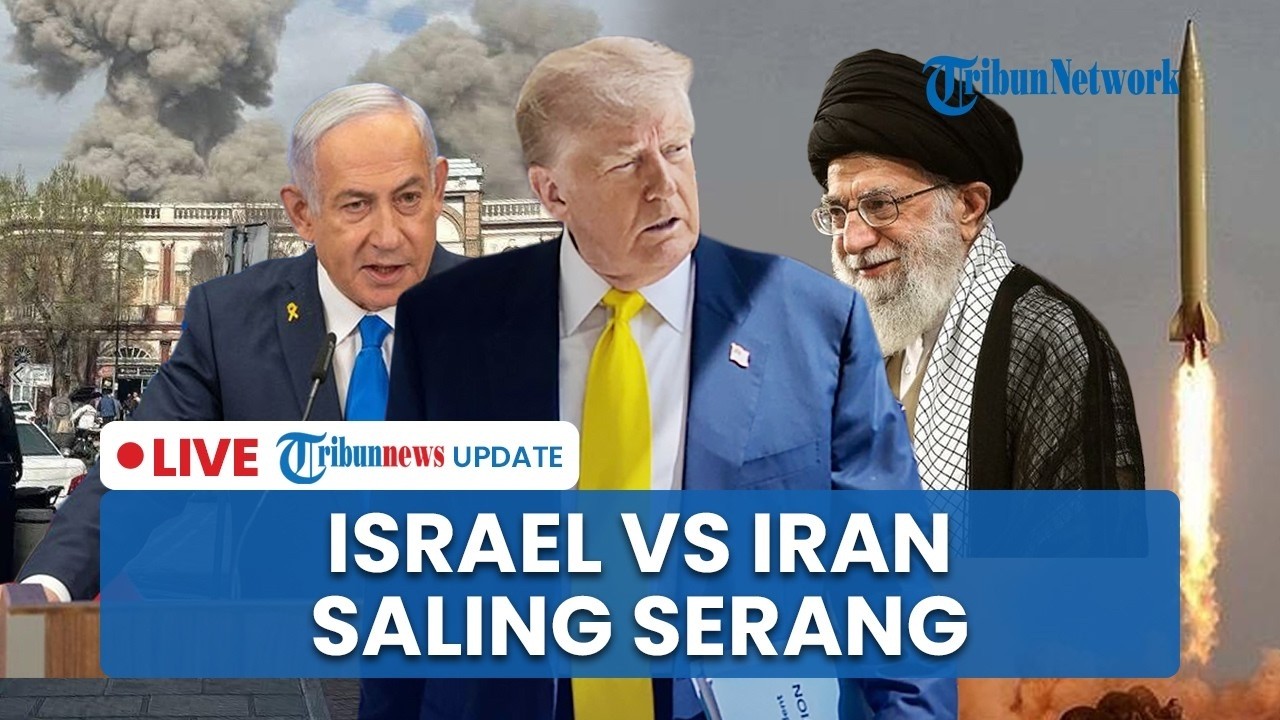 🔴 Perang Meletus! Israel & Amerika Serang ke Iran, Suara Ledakan Guncang Pusat Teheran