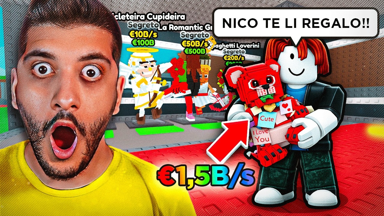 MI HANNO REGALATO il mio PRIMO BRAINROT che PRODUCE più di 1B/s!! ROBLOX ITA