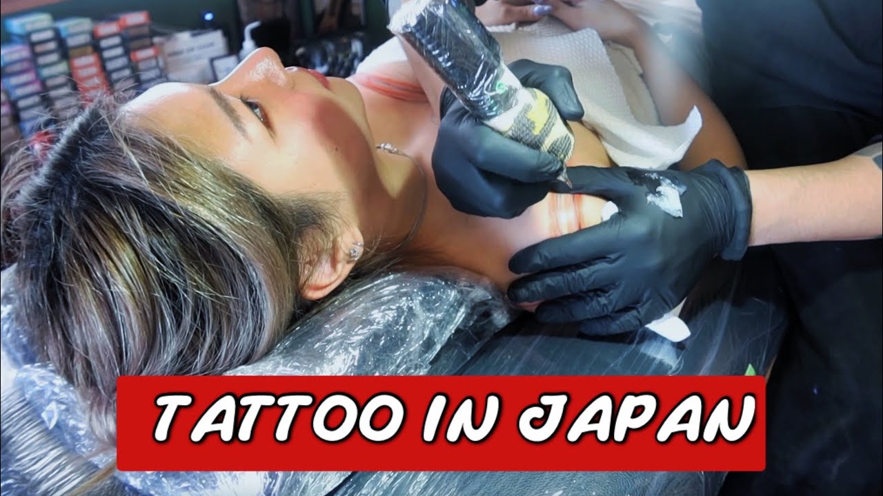 ПЕРВАЯ БОЛЬШАЯ ТАТУИРОВКА В ЯПОНИИ 🇯🇵 - 1500$ за опыт нанесения татуировки (честный видеоблог) + ...
