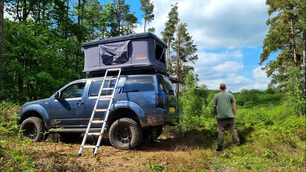 Truck Roof Tent Wild Camping - Overlander