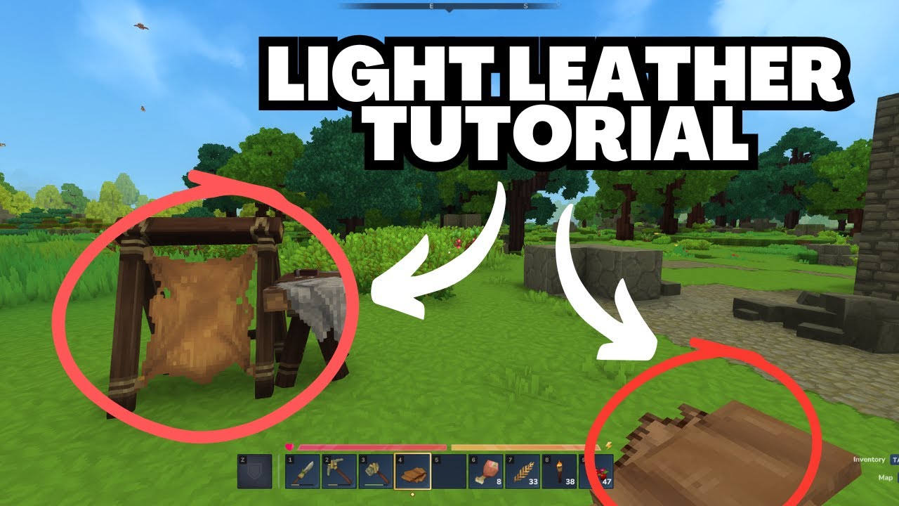 How to Get Light Leather in Hytale