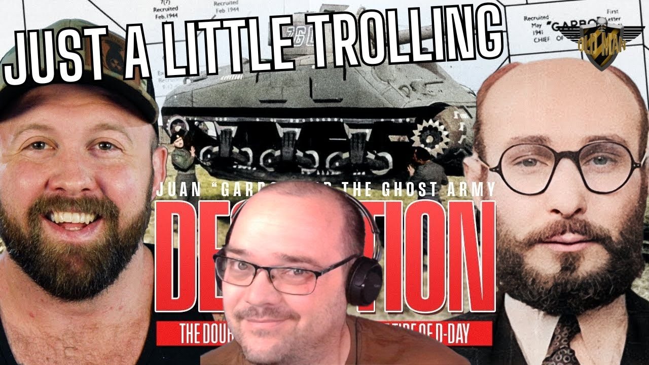 A Little Trolling - How A Chicken Farmer & Inflatable Tanks Won WW2 - Reaction to the Fat Electician