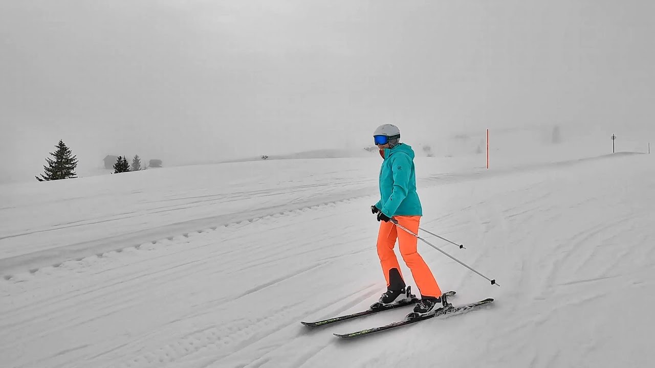 Beginner Skiing in Colfosco & Corvara, Alta Badia (Italy, March 2023)