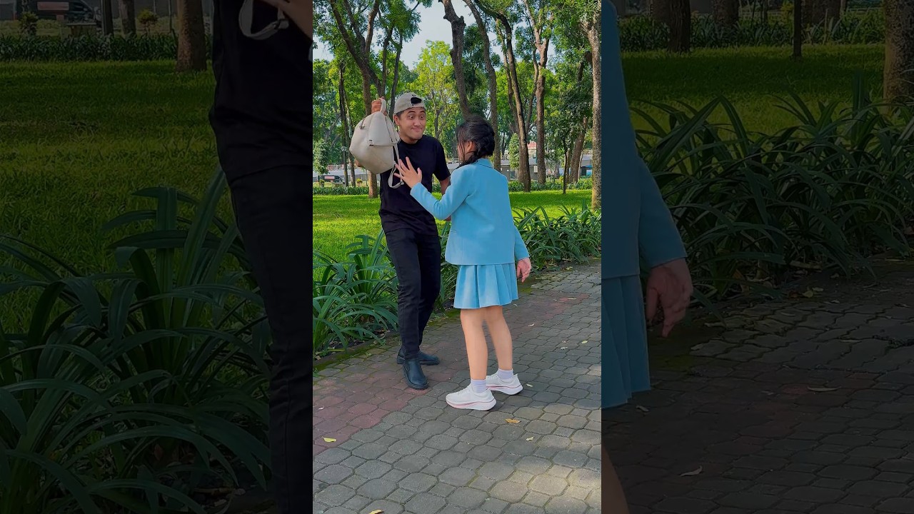 Wrong actions met the right response 💛🌳 [TRUC AN TV] #trucantv #kindness #respect #park #humanity