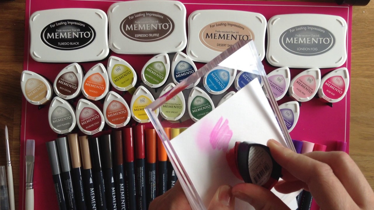 Tout savoir sur les encres Memento !