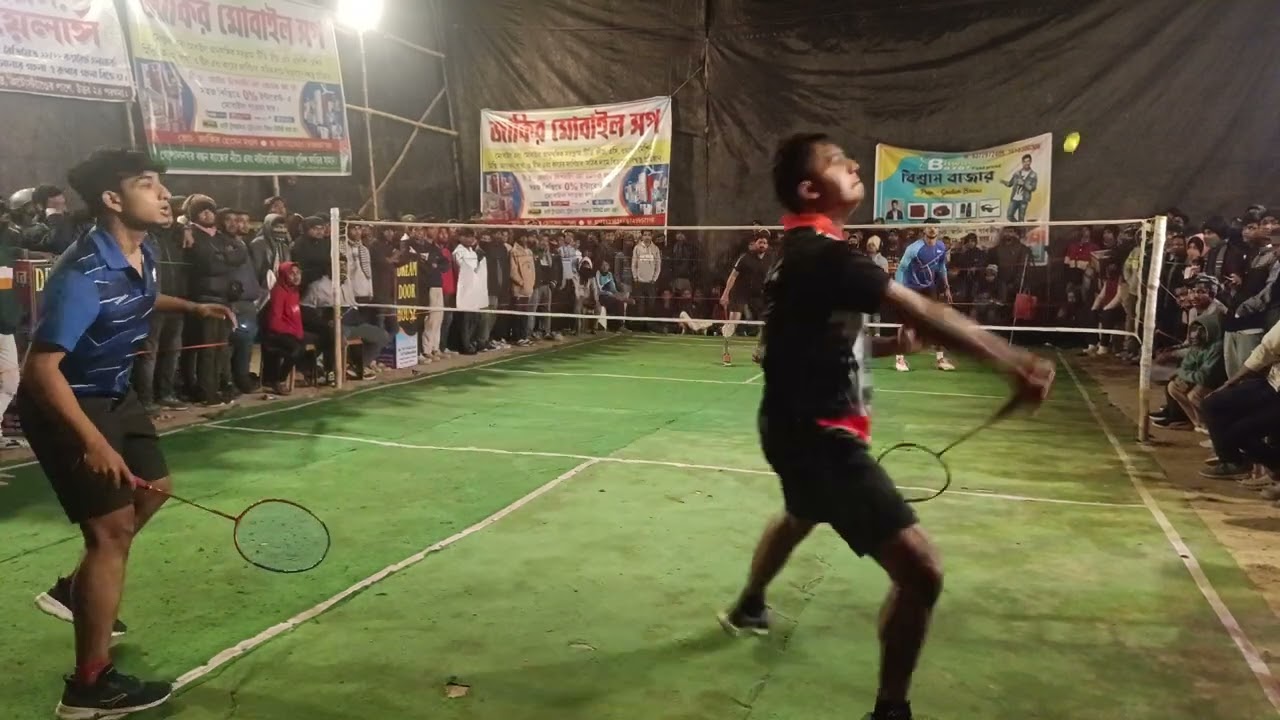 Outdoor turnament.. Anirban/Aditya vs Jagdish/Chandu. .1st set .#trending #vairalvideo