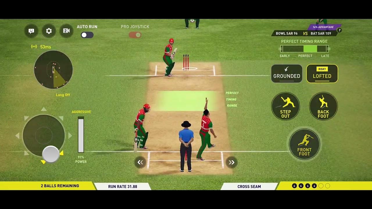 Dream cricket 25 🔥 very intense match Rankpush gameplay 😈