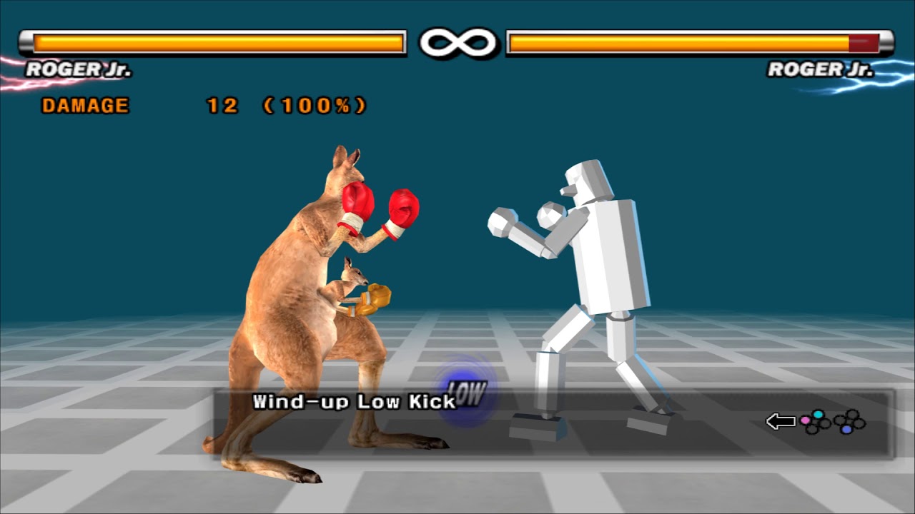 Tekken 5 - Roger Jr. Move List