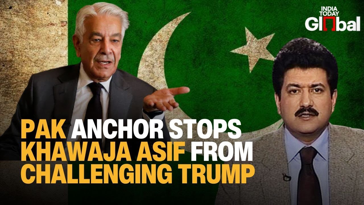 Khawaja Asif Challenges Trump, Gets Cut Off by Pak Journo | &ldquo;If U.S. Is a Friend of Humanity...&rdquo;