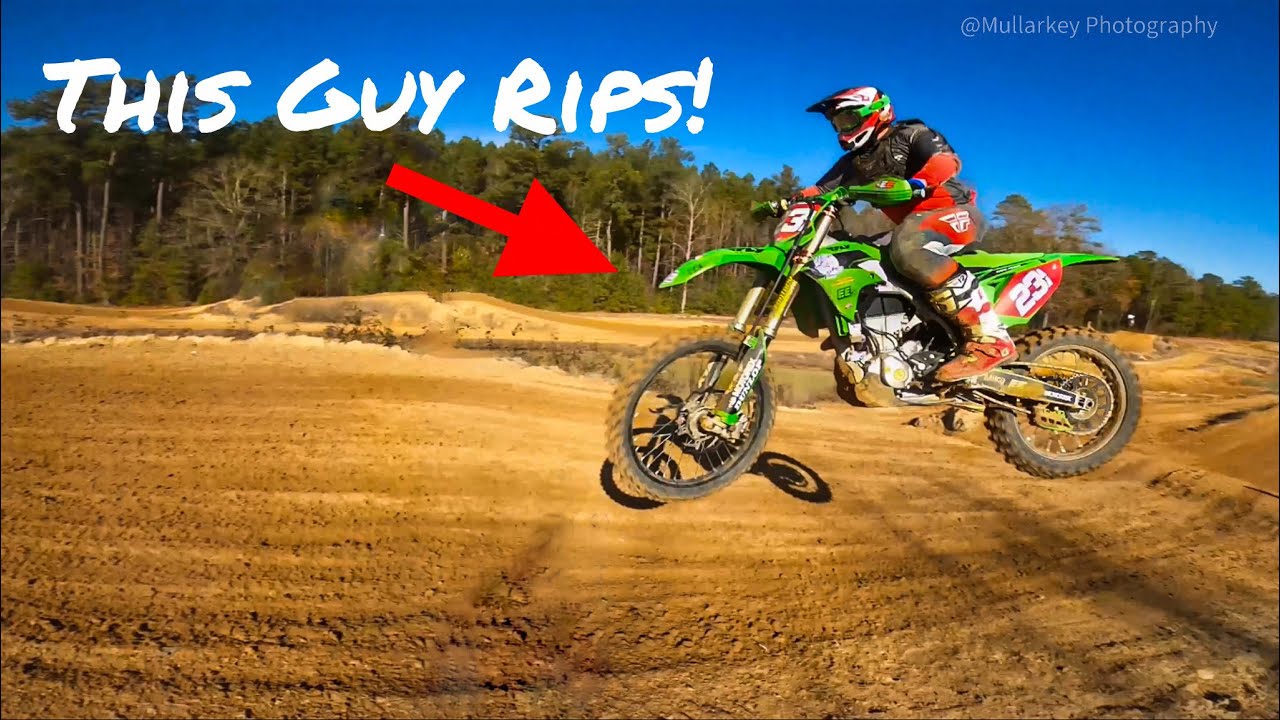 Woods Racer Tries Motocross 🤣