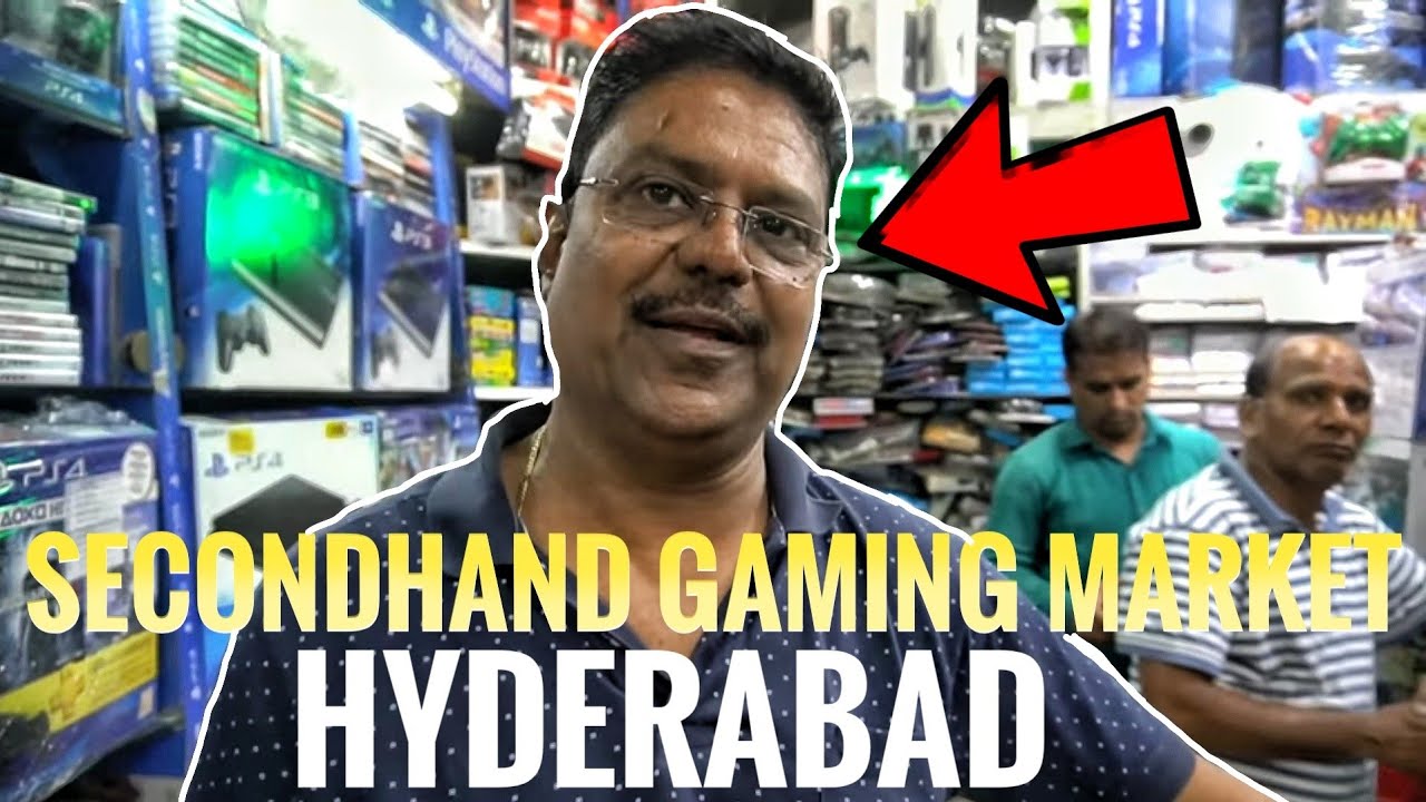 SecondHand PlayStation, Xbox gaming market- HYDERABAD