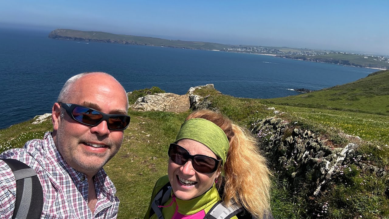 Padstow, Cornwall: Wanderung entlang der Küste über den South West Coast Path zum Stepper point
