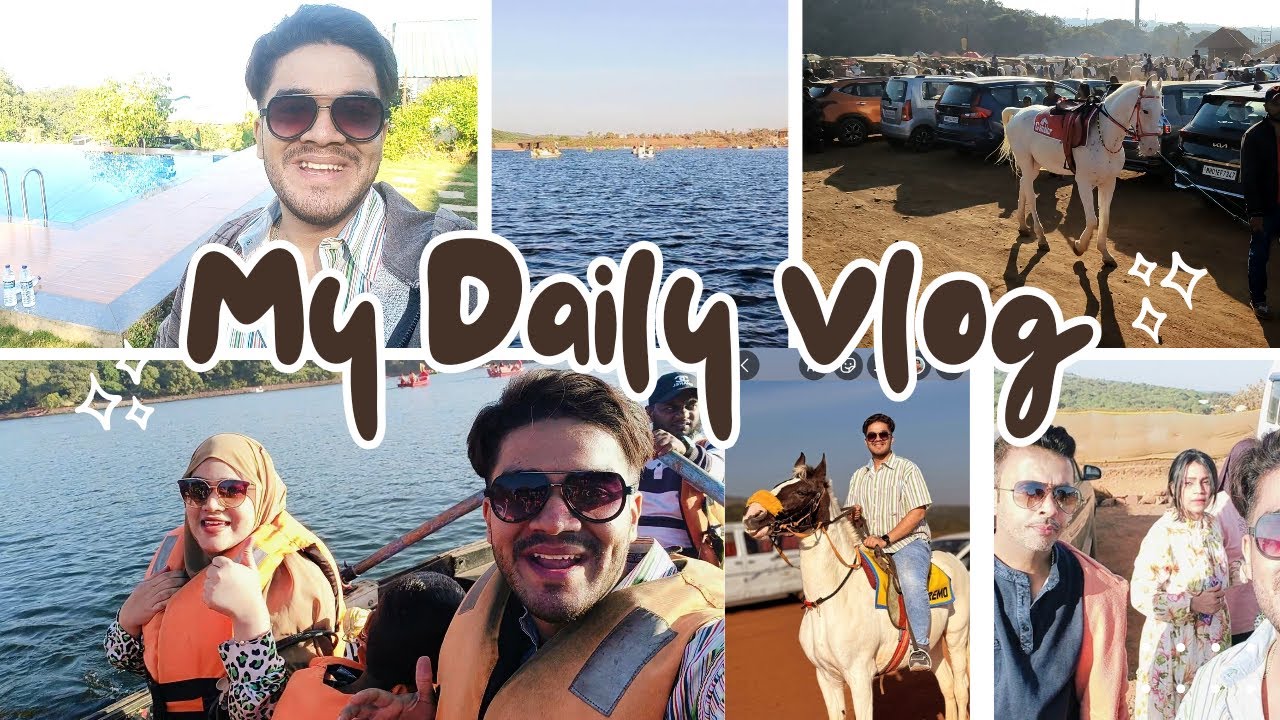 Day 1 - Horse Riding & Boating at Venna lake In Mahabaleshwar ❤️🍓| Family Trip❤️ #trending