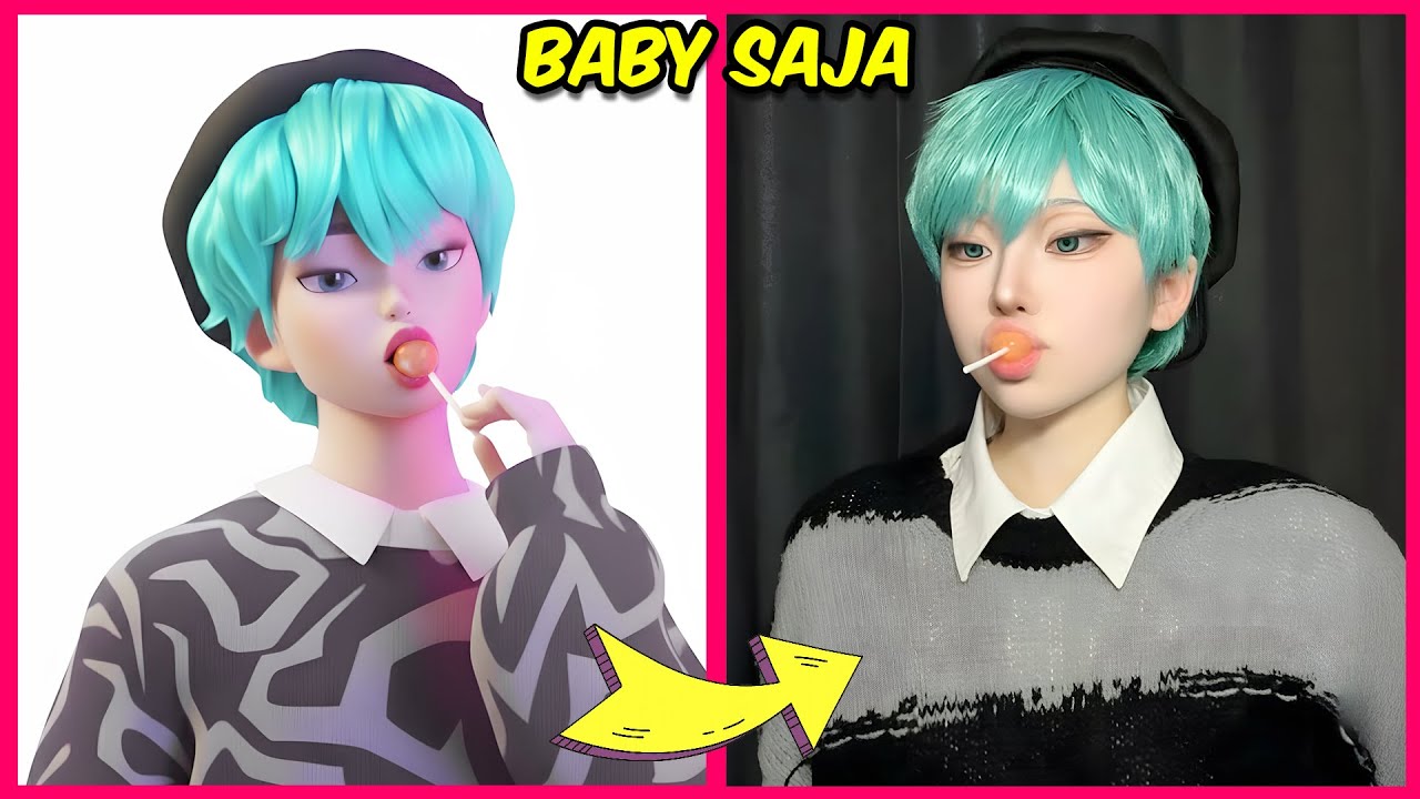 LAS GUERRERAS K-POP en una versión real de TikTok 🎶 ¡Adivina La Canción LAS GUERRERAS K-POP Huntrix🔥