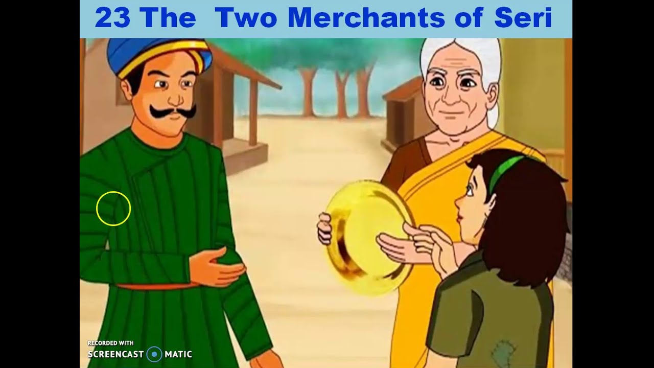 23. The Two Merchants of Seri  Question Answer Std 3 Subject English