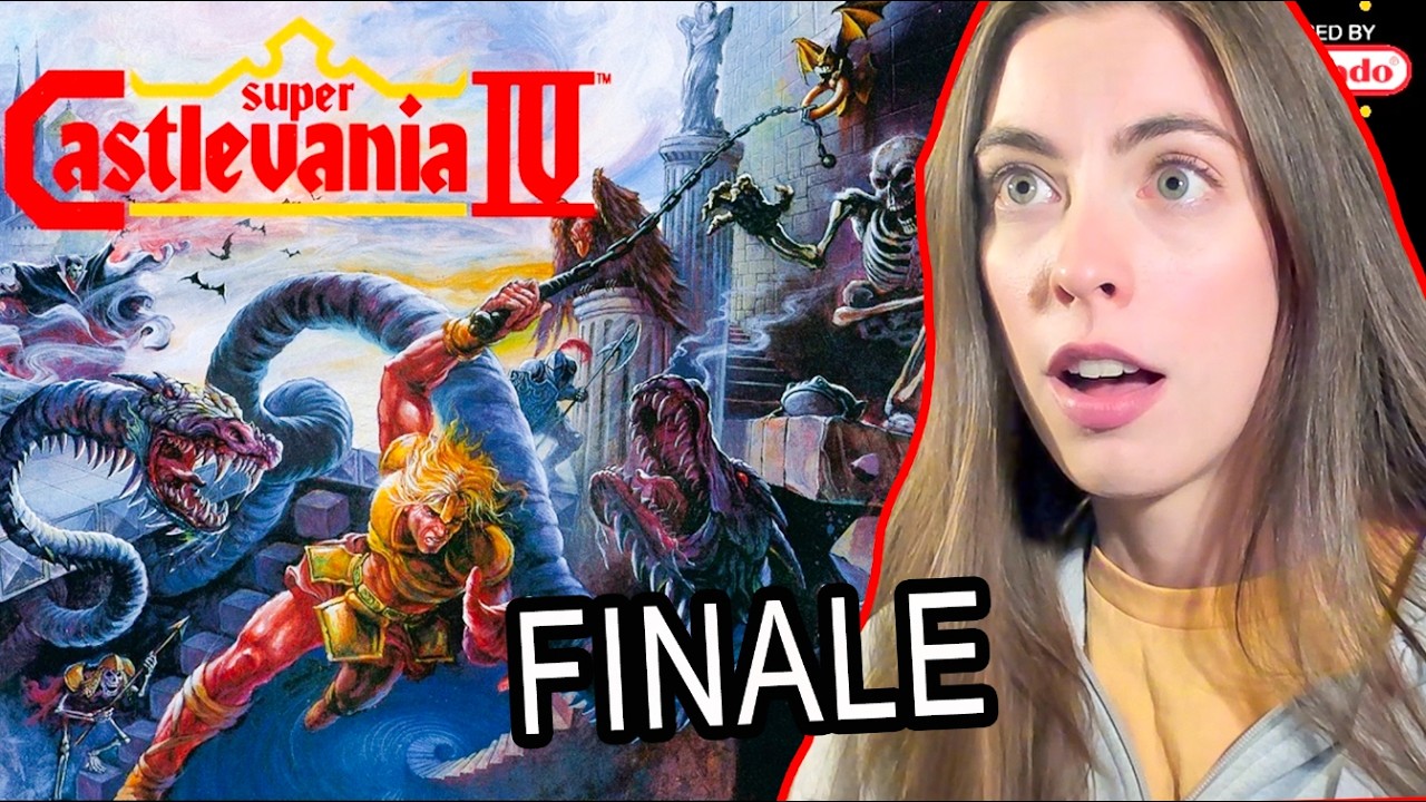 FIRST TIME PLAYING SUPER CASTLEVANIA IV (FINALE)