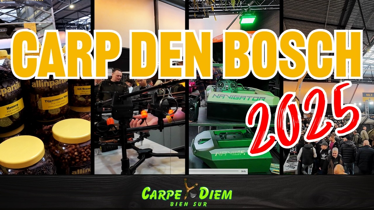 ✨CARP DEN BOSCH 2025✨ La Plus GRANDE EXPO Carpe D'Europe #vlog 1