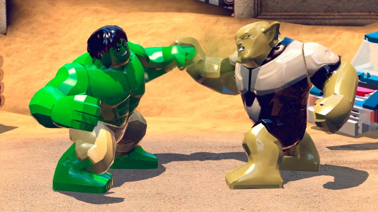 Hulk VS Green Goblin Ultimate LEGO Marvel Super Heroes MOD