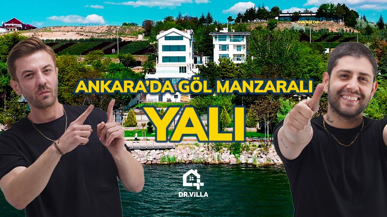 Ankara’nın göbeğinde yalı gezdik!!!