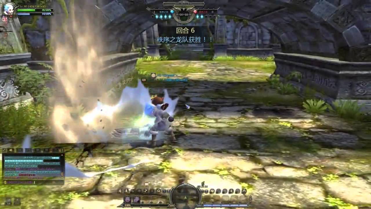 Dragon Nest Gladiator sao vs Pro Barbarian [Re-upload, Video by xkeyToshio]