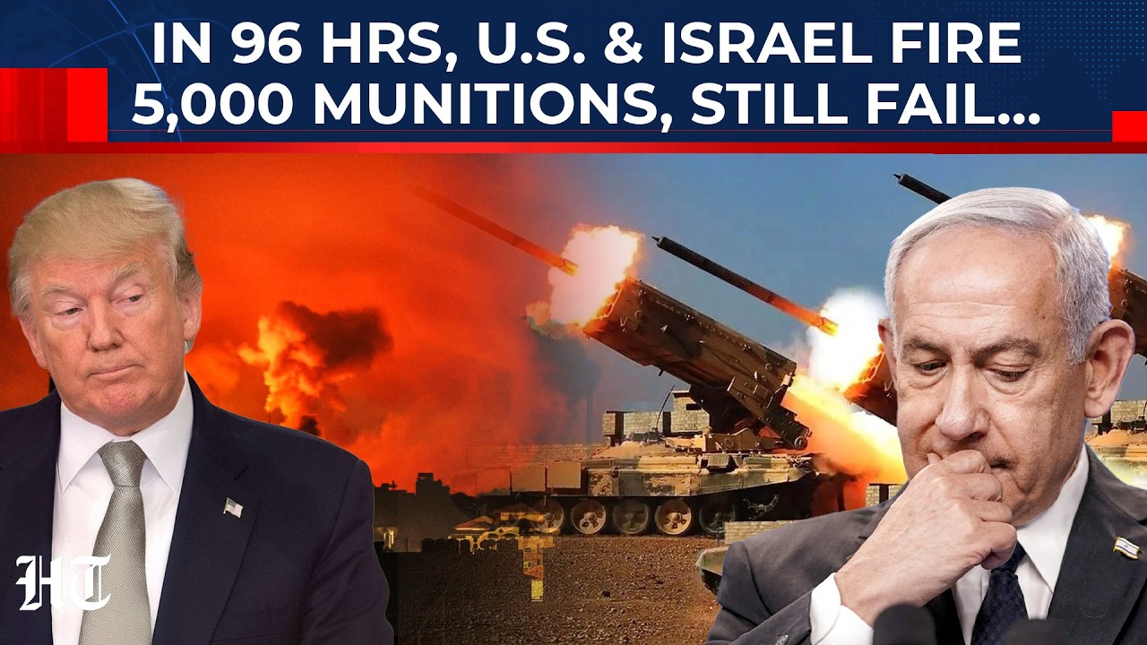 Iran Undefeated Even After US & Israel Fire 5,000 Munitions Worth $16 Billion In 96 Hours| Trump