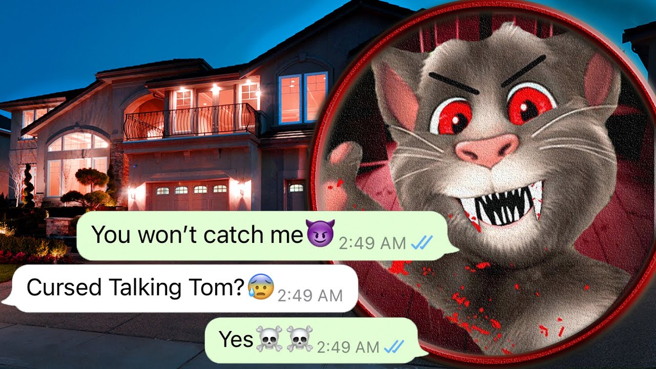 You Wont Believe My Drone Catches Creepy Talking Tom At 3AM *Scary*