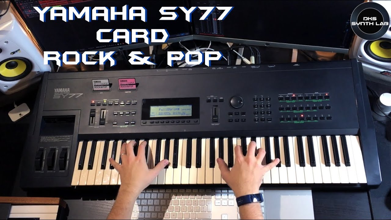 Yamaha SY77 Rock & Pop Card | No Talking |