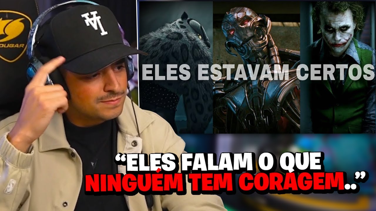 Coringa reagindo QUANDO OS VILÕES ESTÃO CERTO!!
