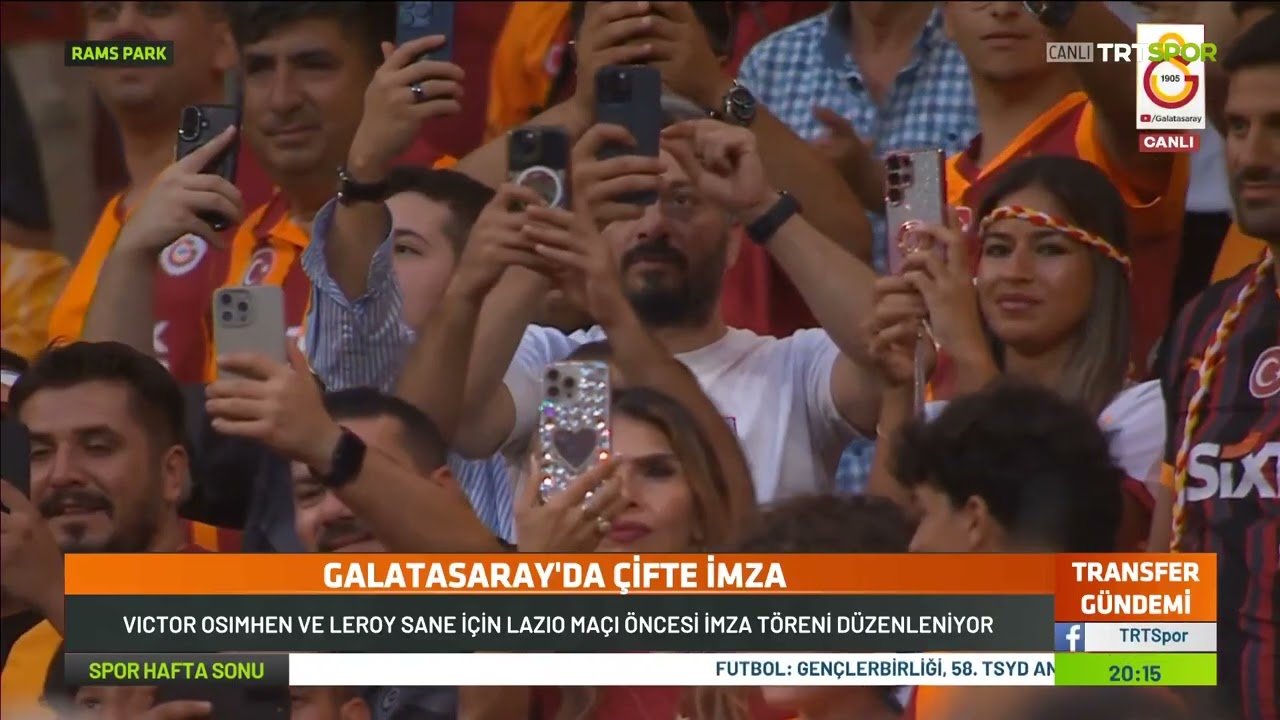 🔴🟡Victor Osimhen yeniden RAMS Park'ta. #osimen #victorosimhen #galatasaray #keşfet #dursun&ouml;zbek