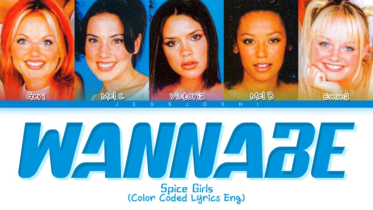 Spice Girls - Wannabe (Color Coded Lyrics)