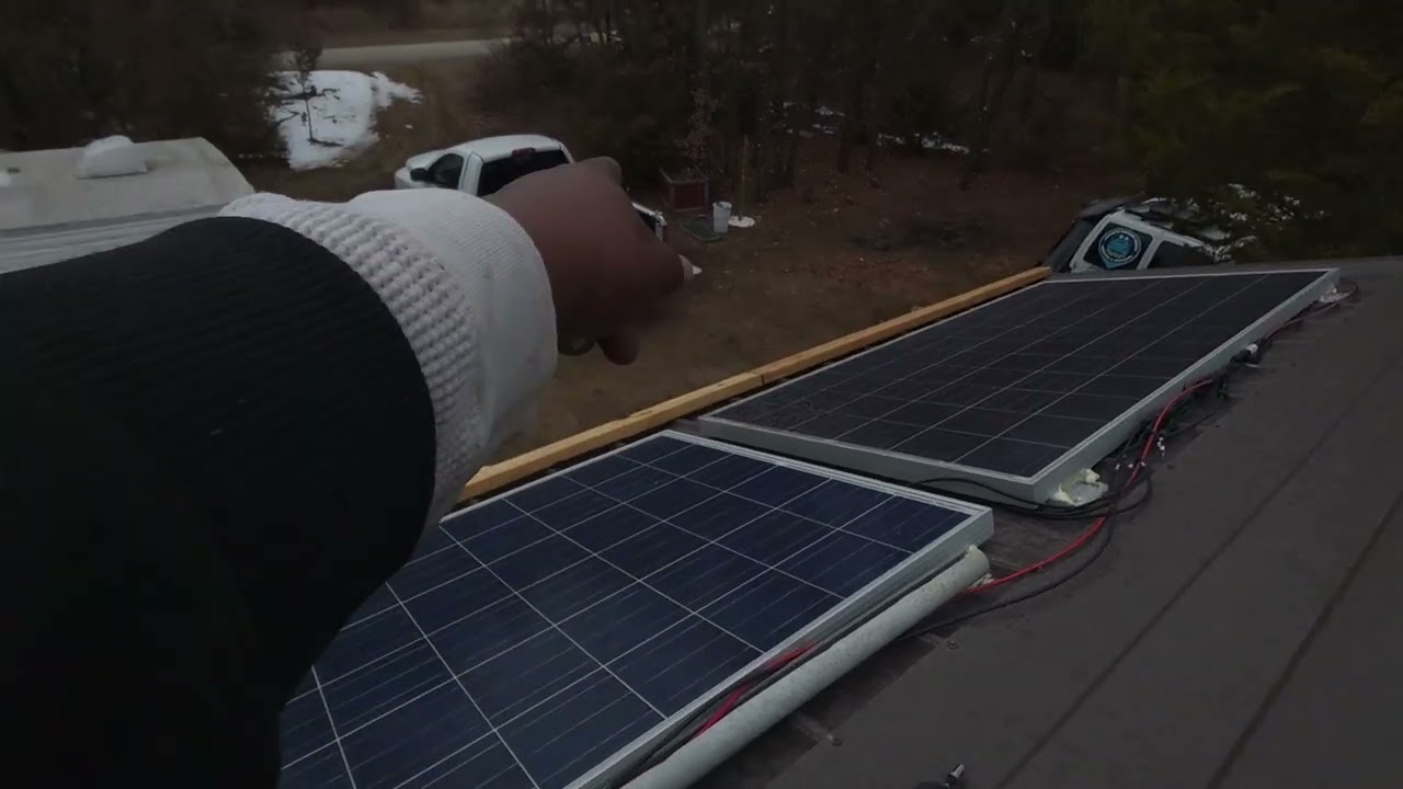 SOLAR PANEL INSTALLED For the FULL VIDEO hit that Like And Subscribe BUTTON 