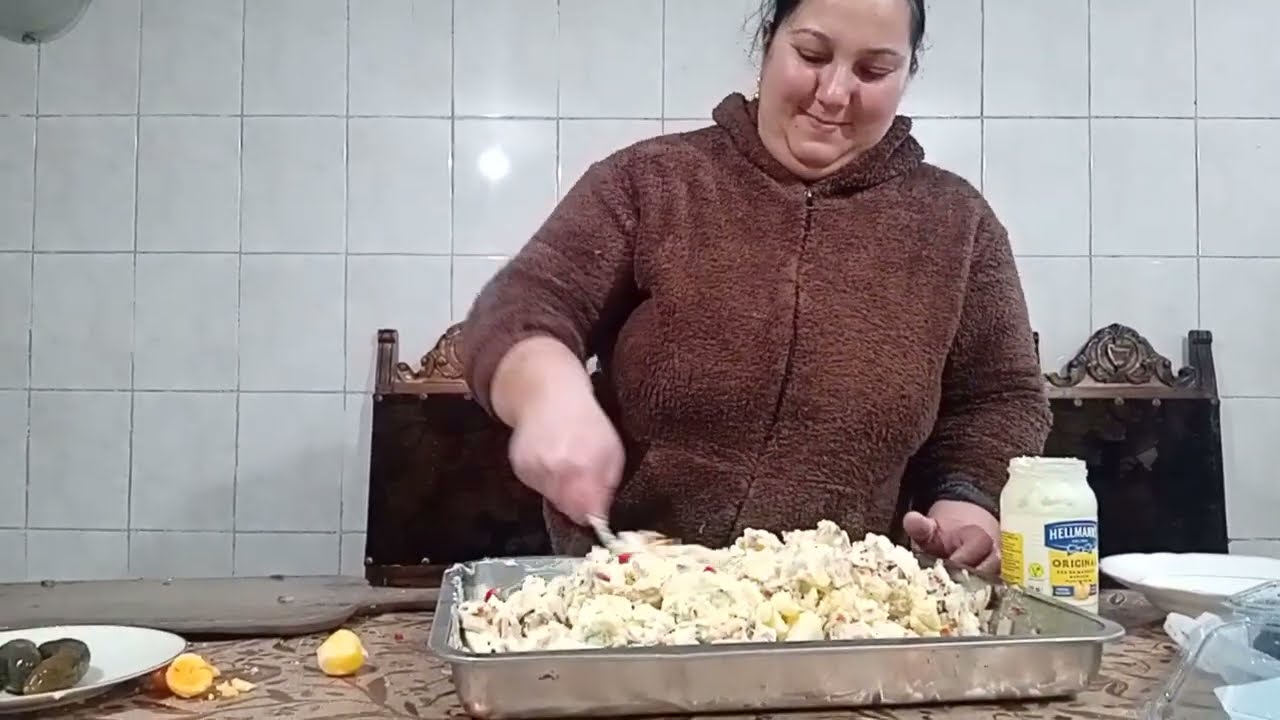 Salată orientală cu șuncă 