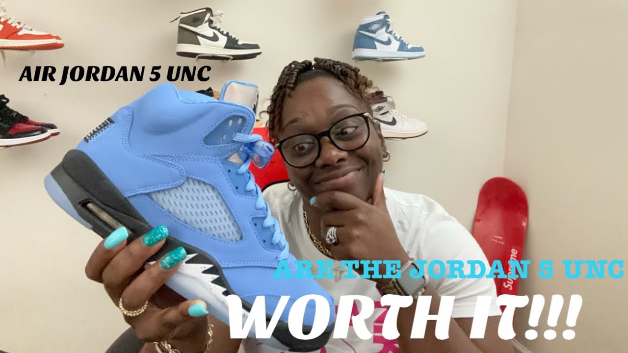 Are these WORTH the COP!!!! Jordan 5 UNC Review