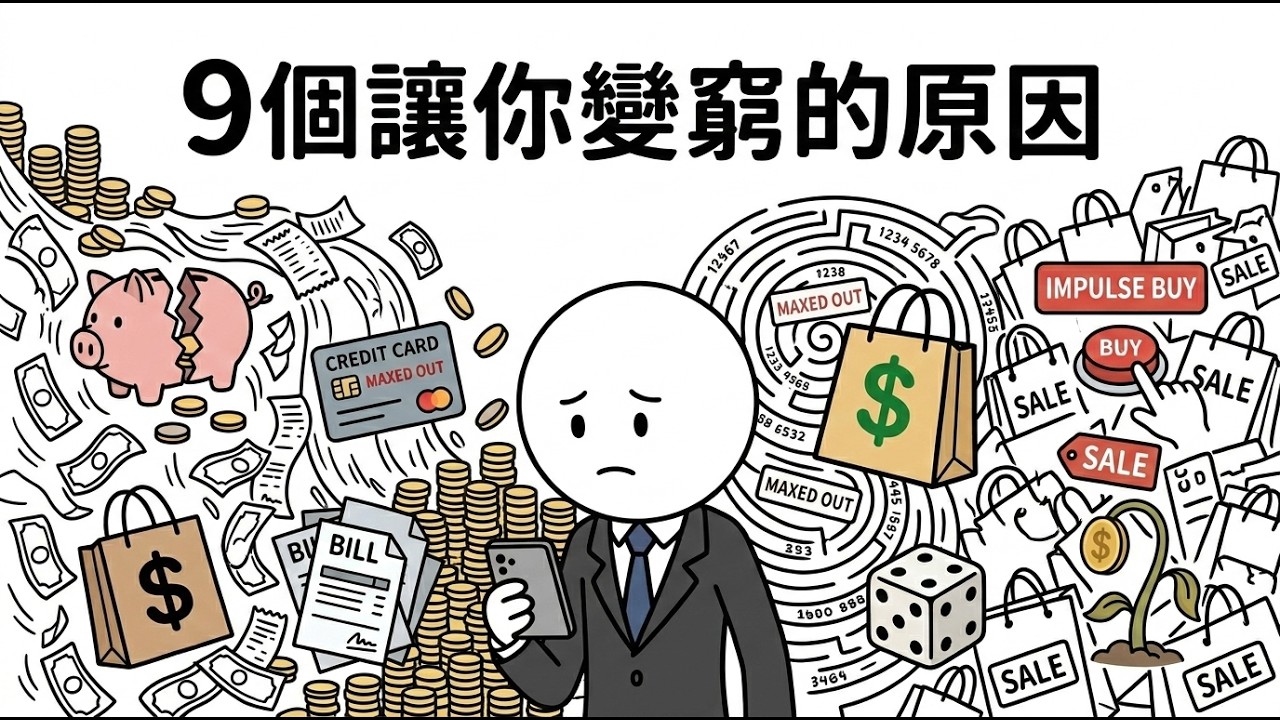 為什麼月薪10萬的人比月薪3萬的人還窮？你正在做的9件事，正在悄悄掏空你的錢包