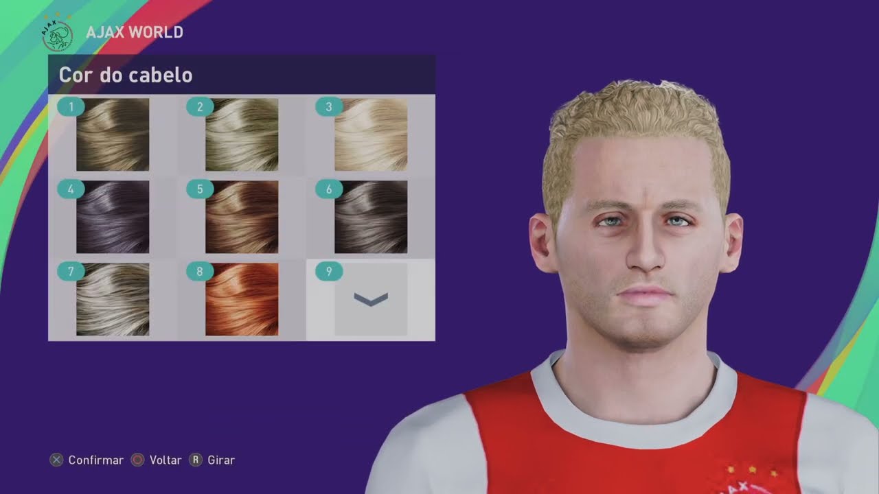 Criar Rommedahl Ajax Legend Pes21 #game #ps5 #pes2021 #pes #efootball #ps4 #pesmobile