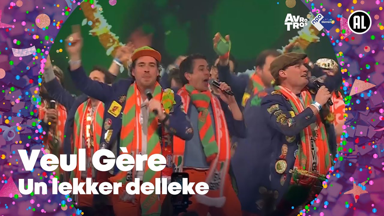 Veul Gère - Un lekker delleke // Sterren NL Carnaval 2024