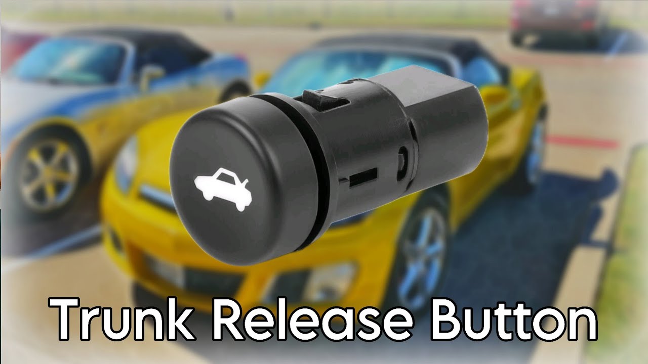 Замена кнопки открытия багажника Saturn Sky