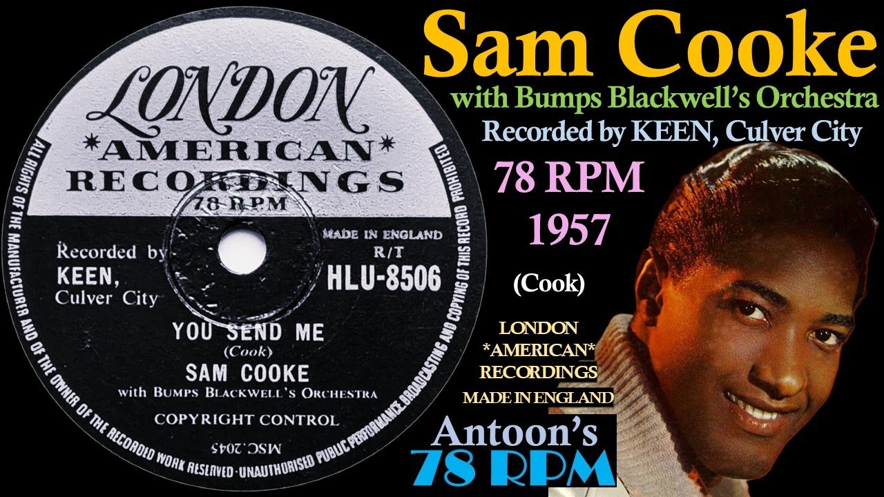 Sam Cooke | You Send Me | London 78 rpm | 1957 England